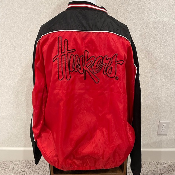 Nebraska Cornhuskers Pull Over Jacket XL - Picture 2 of 3